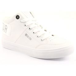 Wysokie Trampki Big Star 274352. Szare trampki i tenisówki damskie BIG STAR, bez wzorów, z tkaniny, bez zapięcia. W wyprzedaży za 139,00 zł.