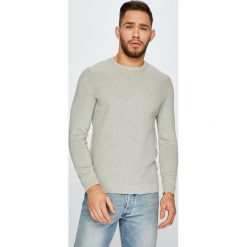 Only & Sons - Sweter. Pomarańczowe swetry męskie Only & Sons, s, bez wzorów, z bawełny, z okrągłym kołnierzem, bez kaptura. W wyprzedaży za 69,90 zł.