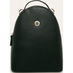 Tommy Hilfiger - Plecak. Niebieskie plecaki damskie TOMMY HILFIGER, bez wzorów, ze skóry ekologicznej. W wyprzedaży za 479,90 zł.