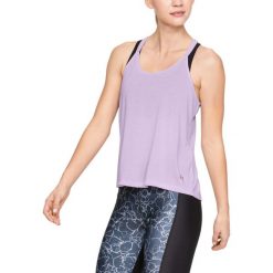 Under Armour Whisperlight Podkoszulek Fioletowy. Fioletowe podkoszulki damskie Under Armour, xs, bez wzorów, z poliesteru, bez rękawów. Za 137,95 zł.