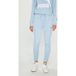 Puma - Spodnie. Niebieskie spodnie damskie Puma, s, bez wzorów, z bawełny, casualowe. W wyprzedaży za 239,90 zł.