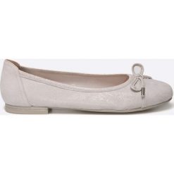 Caprice - Baleriny. Szare baleriny damskie zamszowe marki Caprice. W wyprzedaży za 119,90 zł.