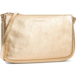 Torebka COCCINELLE - CV3 Mini Bag E5 CV3 55 E1 07 Platino N49. Żółte listonoszki damskie marki Coccinelle, ze skóry. W wyprzedaży za 489,00 zł.
