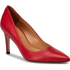 Szpilki SOLO FEMME - 75403-88-K47/000-04-00 Czerwony. Czerwone półbuty damskie Solo Femme, bez wzorów, ze skóry, bez obcasa, na obcasie, bez zapięcia. Za 339,00 zł.