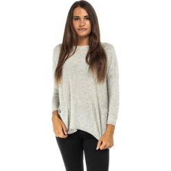 Swetry damskie: Sweter w kolorze jasnoszarym