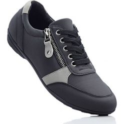 Wygodne buty sznurowane z pianką YouFoam bonprix czarno-szary. Czarne buty sportowe damskie bonprix, bez wzorów, sportowe. Za 109,99 zł.