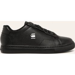 G-Star Raw - Buty. Czarne sneakersy męskie G-Star RAW, z gumy, na sznurówki. W wyprzedaży za 223,90 zł.