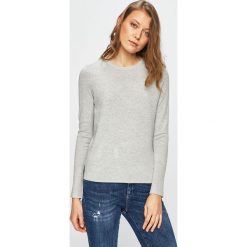 Only - Sweter. Szare swetry klasyczne damskie marki ONLY, s, z wiskozy, z okrągłym kołnierzem. Za 99,90 zł.
