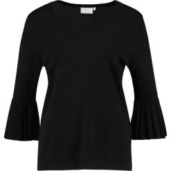 Swetry klasyczne damskie: Kaffe SELLA Sweter black deep