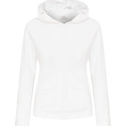 Bluza DEHA ACTIVE. Białe bluzy damskie Deha, bez wzorów, z dzianiny, bez rękawów, z kapturem. W wyprzedaży za 234,00 zł.