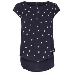 ONLY Bluza Night Sky Vic SS SS Aop Top Noos Wvn Gold Dots (rozmiar 34). Topy damskie ONLY, bez wzorów, z materiału, bez kołnierzyka, bez rękawów. W wyprzedaży za 47,00 zł.