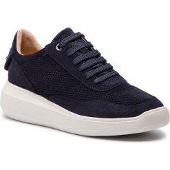Sneakersy GEOX - D Rubidia A D84APA 00022 C4002 Navy. Niebieskie półbuty damskie Geox, ze skóry. W wyprzedaży za 419,00 zł.