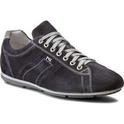 Sneakersy NERO GIARDINI - P604001U Osimo Jeans P./Camo. Colorado Fumo 214. Szare półbuty męskie marki Nero Giardini, na co dzień, bez wzorów, z jeansu, bez zapięcia. W wyprzedaży za 349,00 zł.