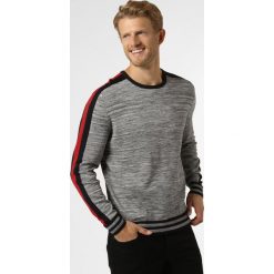 Nils Sundström - Sweter męski, szary. Szare swetry męskie Nils Sundström, s, w paski, z dzianiny, sportowe, bez kołnierzyka, bez kaptura. Za 179,95 zł.