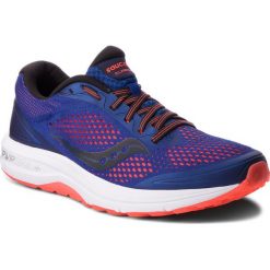 Buty SAUCONY - Clarion S20447-35 Blu/Viz Red. Czerwone buty sportowe męskie Saucony, ze skóry, bez zapięcia, do biegania. W wyprzedaży za 279,00 zł.