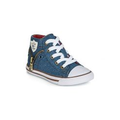 Buty Dziecko Chicco CRICO. Niebieskie trampki chłopięce marki Chicco, bez wzorów, bez zapięcia. Za 179,00 zł.