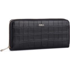 Duży Portfel Damski FURLA - Babylon 1026306 P PBC2 KO0 Onyx. Czarne portfele damskie Furla, bez wzorów, ze skóry. W wyprzedaży za 599,00 zł.