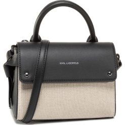 Torebka KARL LAGERFELD - 205W3054 Natural/Black. Brązowe torebki klasyczne damskie KARL LAGERFELD, bez wzorów, ze skóry, klasyczne, bez dodatków. Za 1579,00 zł.