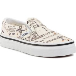 Tenisówki VANS - Classic Slip-On VN0A4BUTV3C1 (Harry Potter) Mrdsmpclswt. Brązowe półbuty dziewczęce Vans, bez wzorów, z gumy, bez zapięcia. W wyprzedaży za 139,00 zł.