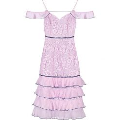 Sukienki hiszpanki: Topshop Sukienka koktajlowa lilac