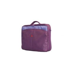 Torba do laptopa Continent CC-02 16" fioletowa. Fioletowe torby na laptopa Continent, w paski, z nylonu. Za 41,96 zł.