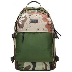 CONSIGNED plecak unisex zielony. Zielone plecaki damskie Consigned, moro. Za 215,00 zł.