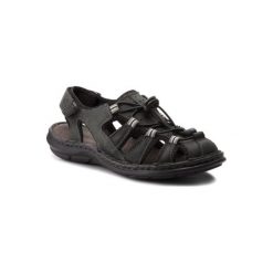 LASOCKI FOR MEN MI07-A426-A282-27 Czarny. Czarne sandały męskie Lasocki For Men, ze skóry, bez zapięcia. Za 149,99 zł.