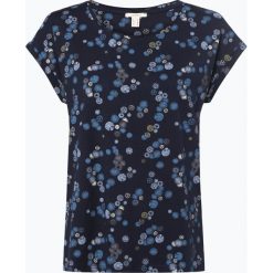 Esprit Casual - T-shirt damski, niebieski. Niebieskie t-shirty damskie Esprit Casual, xl, z nadrukiem, casualowe, bez kołnierzyka. Za 49,95 zł.