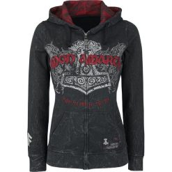 Bluzy damskie: Amon Amarth EMP Signature Collection Bluza z kapturem damska czarny/czerwony