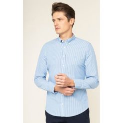 Koszula Marc O'Polo 020 7349 42140. Niebieskie koszule męskie Marc O'Polo, xxl, bez wzorów, casualowe, polo, bez rękawów. W wyprzedaży za 179,00 zł.
