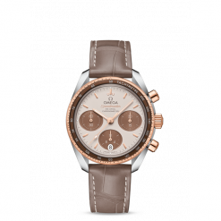 OMEGA ZEGAREK SPEEDMASTER 324.23.38.50.02.002. Szare zegarki damskie OMEGA, złote. Za 28800,00 zł.
