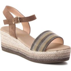 Espadryle HISPANITAS - Inma HV98707 Lakonia. Pomarańczowe espadryle damskie Hispanitas, z aplikacjami, z zamszu, bez obcasa, na obcasie. W wyprzedaży za 299,00 zł.