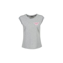 T-shirty z krótkim rękawem Emporio Armani TAMWO. Szare t-shirty damskie Emporio Armani. Za 303,20 zł.