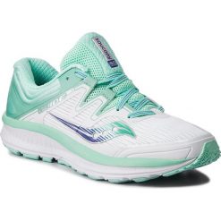 Buty SAUCONY - Guide Iso S10415-35 Wht/Aqu. Zielone buty damskie do biegania marki Saucony, z gumy. W wyprzedaży za 369,00 zł.