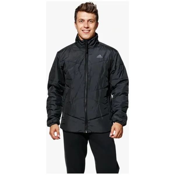 Adidas Kurtka Bsc Ins Jkt , czarny, rozmiar L. Czarne kurtki męskie Adidas, m, bez wzorów, z materiału, bez kaptura. W wyprzedaży za 199,99 zł.