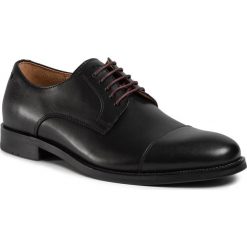 Półbuty DIGEL - Sklpp 1001901 Czarny 10. Czarne buty wizytowe męskie Digel, ze skóry, bez zapięcia. Za 449,00 zł.