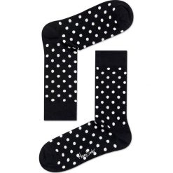 Happy Socks - Skarpety Dot. Czarne skarpetki męskie Happy Socks, z bawełny. W wyprzedaży za 29,90 zł.