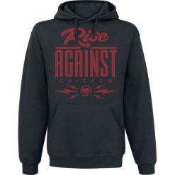 Bluzy męskie: Rise Against Type Bluza z kapturem czarny
