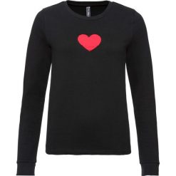 Swetry damskie: Sweter bonprix czerwono-czarny