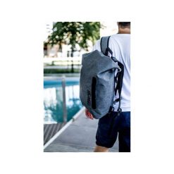Plecak miejski FishDryPack CITY 20L Snow Grey. Białe plecaki męskie marki Fish dry pack, z materiału, biznesowe. Za 209,00 zł.