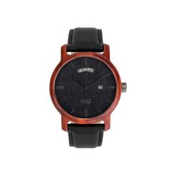 Drewniany zegarek męski Knight 43mm N084. Czarne zegarki męskie marki Neatbrand. Za 799,00 zł.
