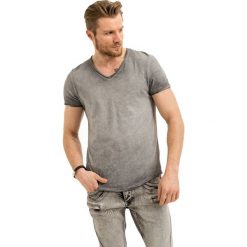 T-shirty męskie: T-shirt w kolorze antracytowym