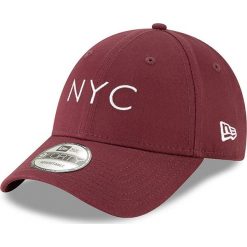 New Era - Czapka. Brązowe czapki męskie New Era, bez wzorów, z bawełny. W wyprzedaży za 49,90 zł.