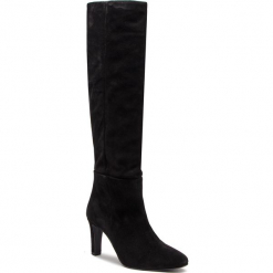 Kozaki HÖGL - 6-106622 Black 0100. Czarne kowbojki damskie HÖGL, z materiału, na obcasie. Za 819,00 zł.