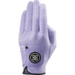 Rękawica golfowa G/FORE. Czerwone rękawiczki damskie G/Fore, bez wzorów, ze skóry. Za 150,00 zł.