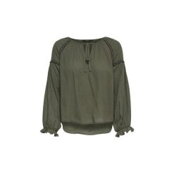 Bluzki Only BLUSA onlSAINT 7/8 SHIRT WVN VERDE. Zielone bluzki damskie marki ONLY, bez wzorów, bez kołnierzyka, bez rękawów. Za 141,35 zł.