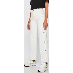 Tommy Hilfiger - Jeansy Gramercy. Białe jeansy damskie marki TOMMY HILFIGER, z podwyższonym stanem. Za 579,90 zł.