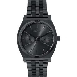 Zegarki męskie: Zegarek męski All Black Nixon Time Teller Deluxe A9221001