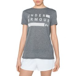 Under Armour Graphic Twist Training Koszulka Szary. Szare koszulki damskie xs, z haftami, z poliesteru. Za 154,95 zł.