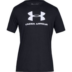 Under Armour Sportstyle Logo Tee 1329590-001. Czarne t-shirty męskie Under Armour, m, bez wzorów, z bawełny, bez kołnierzyka. W wyprzedaży za 79,99 zł.
